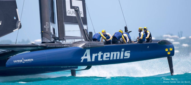 Artemis Racing has reached the final of the Louis Vuitton Cup