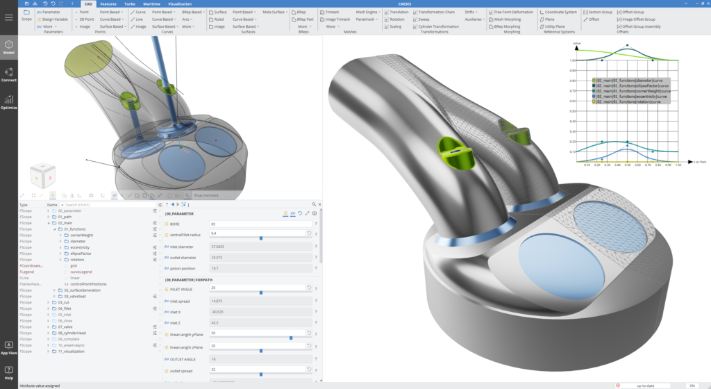 Intake Port Design with CAESES