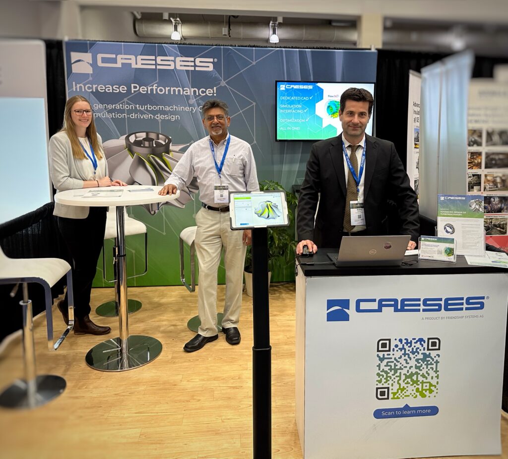 CAESES Booth at Turbo Expo in Boston | June 2023